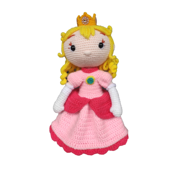 Amigurumi princesa Peach